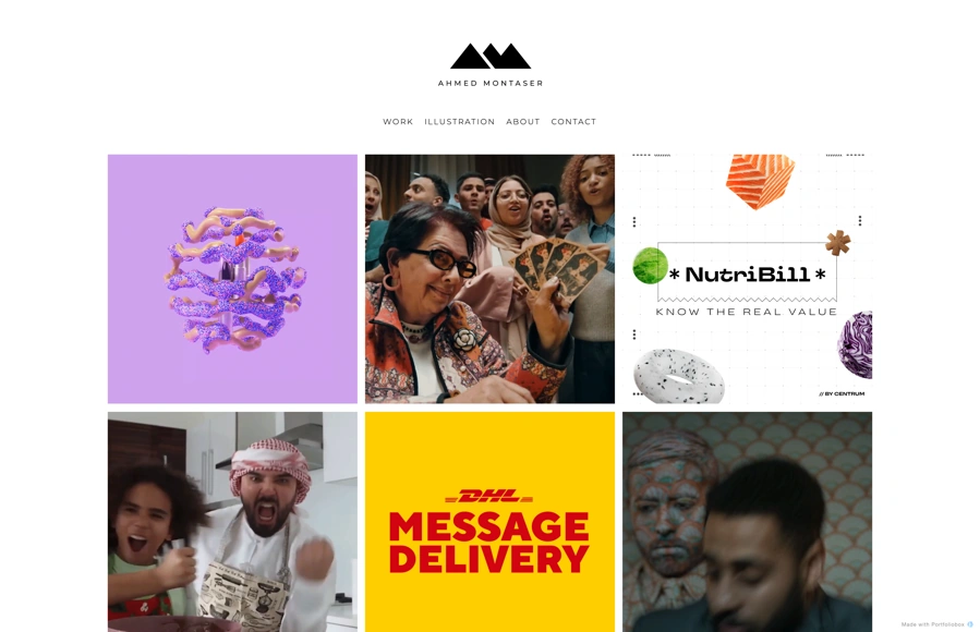 Screenshot from www.amontaser.com