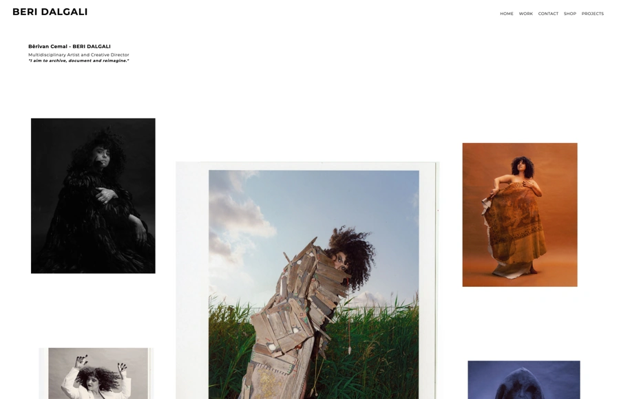 Screenshot from www.beridalgali.com