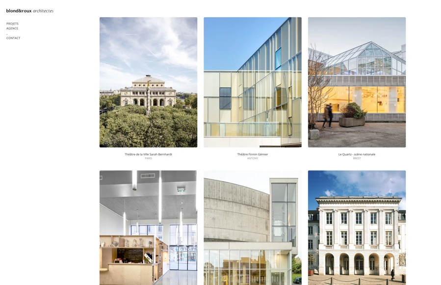 Screenshot from www.blondroux.com