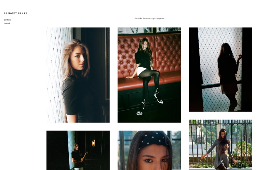 Screenshot from www.bridgetplate.com