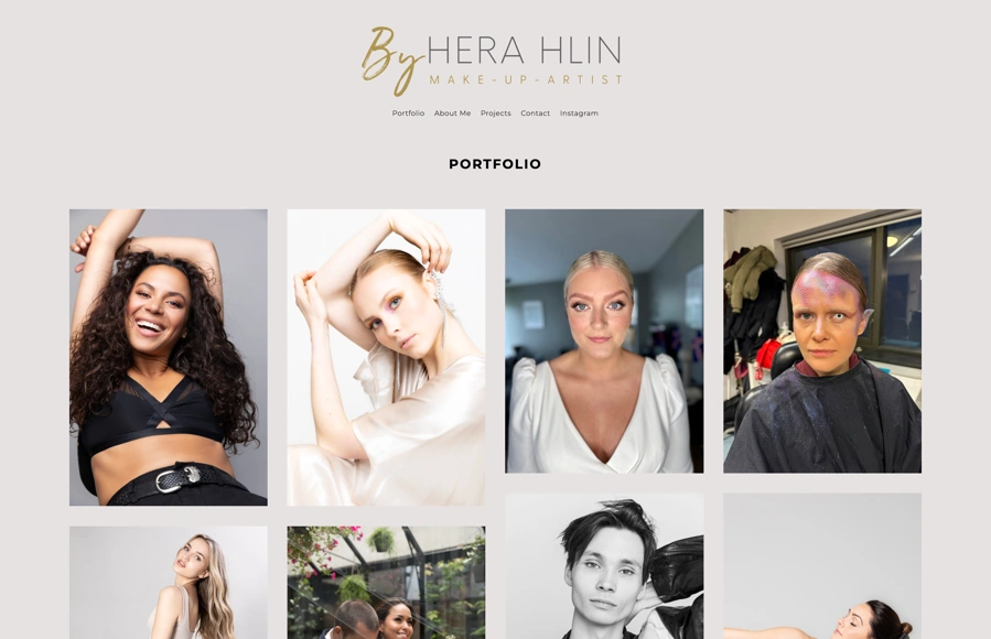 Screenshot from www.byherahlin.com