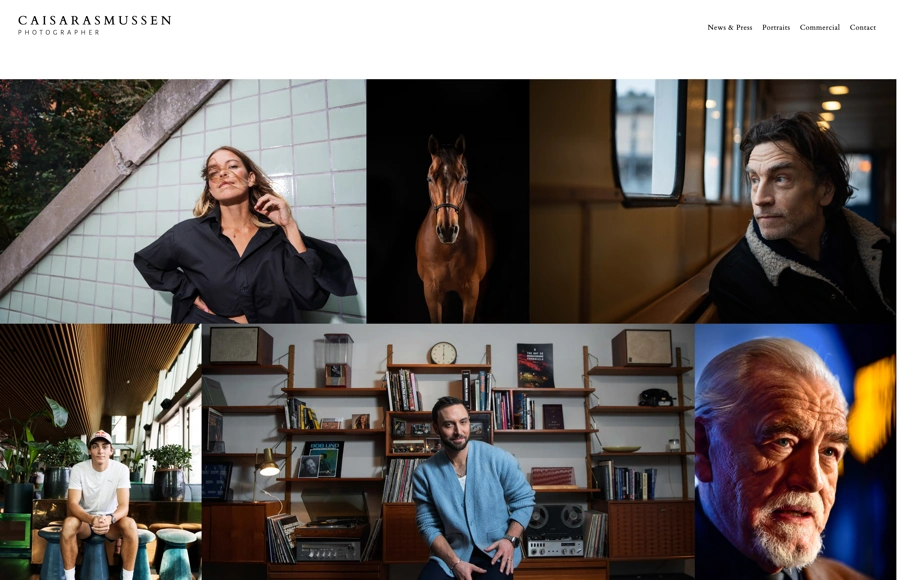 Screenshot from www.caisarasmussen.com