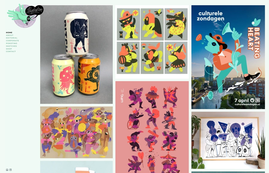 Screenshot from www.cliffvanthillo.com