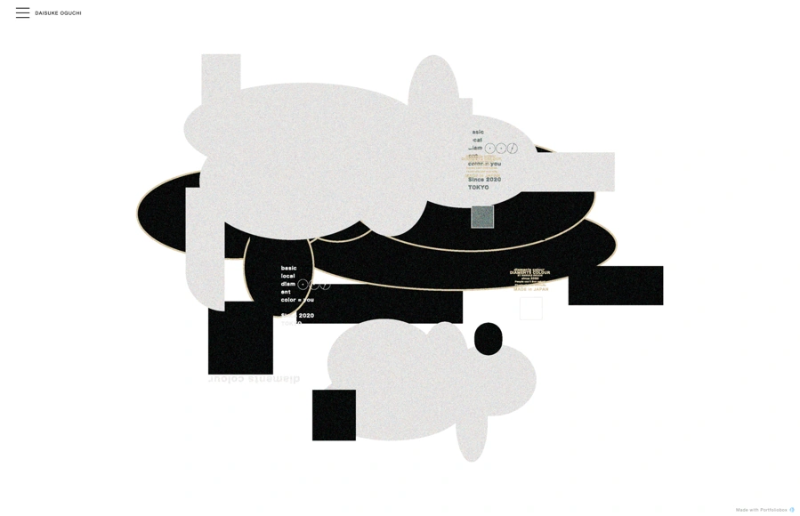 Screenshot from www.daisukeoguchi.com