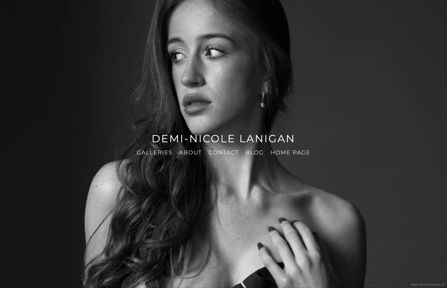 Screenshot from www.demilanigan.com