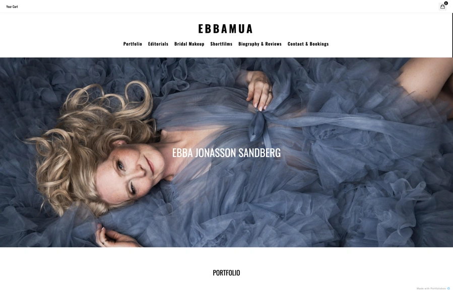 Screenshot from www.ebbamua.com