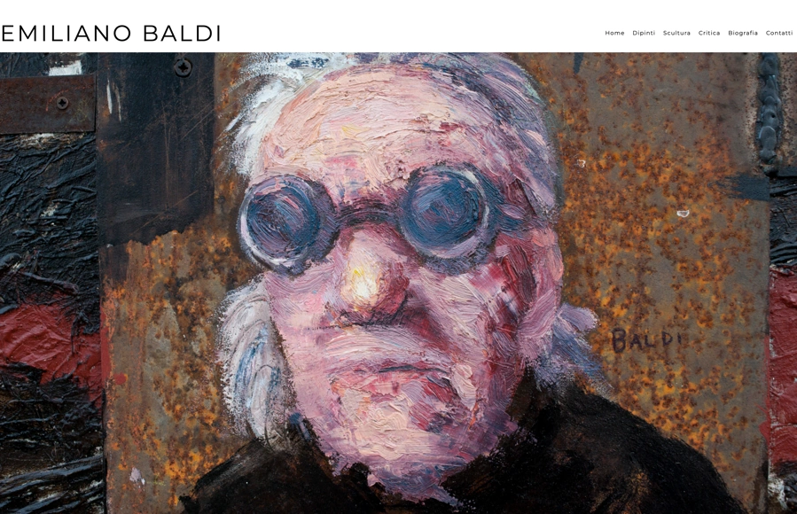 Screenshot from www.emilianobaldi.com