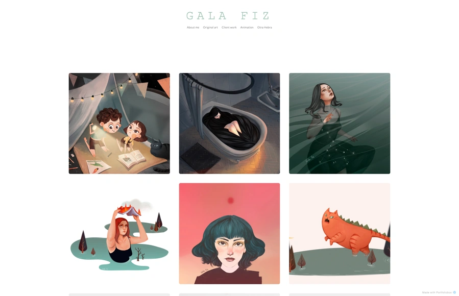 Screenshot from www.gala-fiz.com