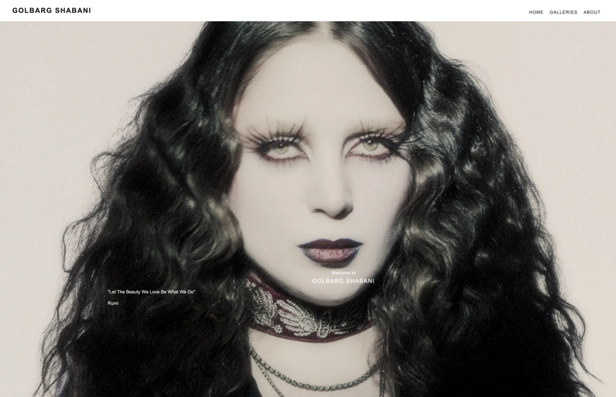 Screenshot from www.golbargshabani.com