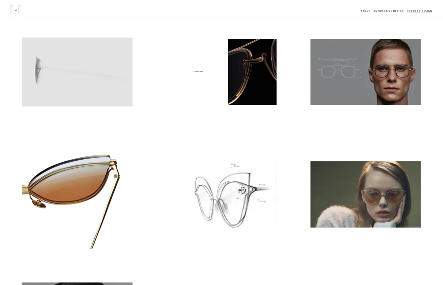 Screenshot from www.hanrohdesign.com