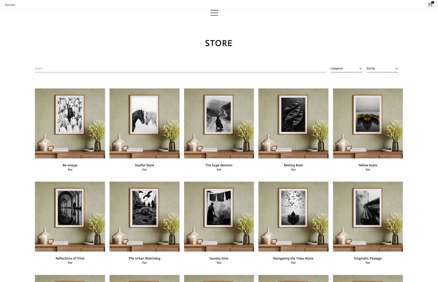 Screenshot from www.helenageorgiou.com