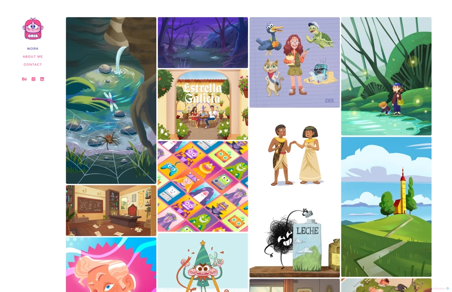 Screenshot from www.holasoycris.com