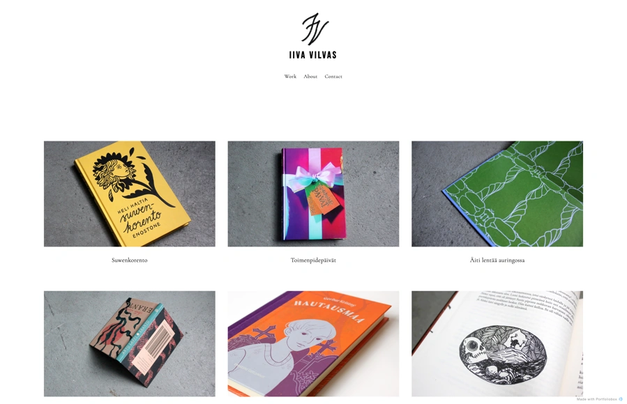 Screenshot from www.iivavilvas.com