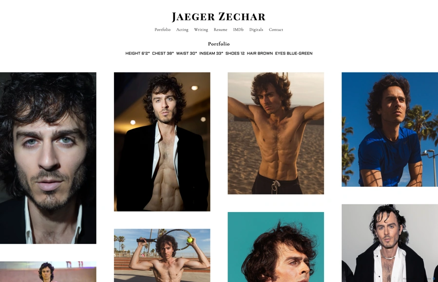 Screenshot from www.jaegerzechar.com