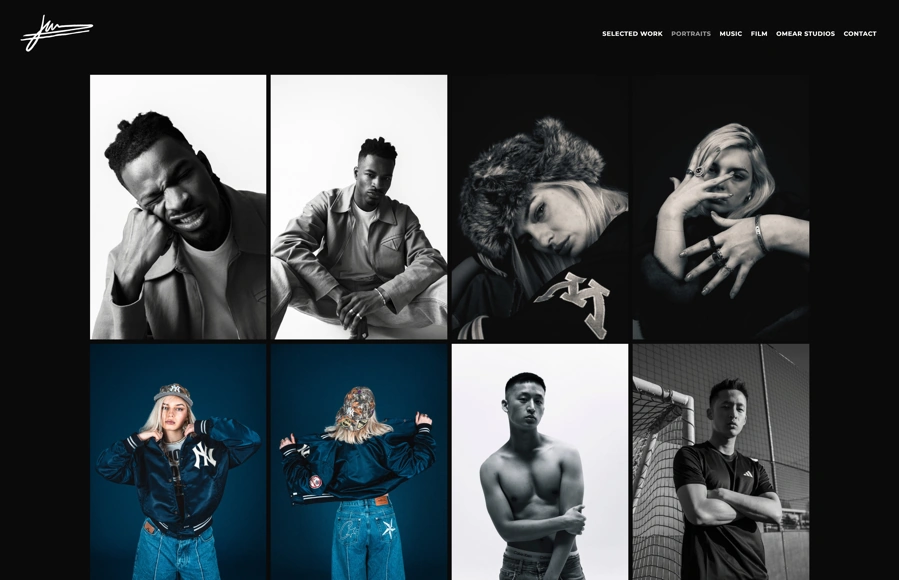 Screenshot from www.jahiemwilliams.com