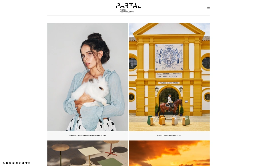 Screenshot from www.juanantoniopartal.com