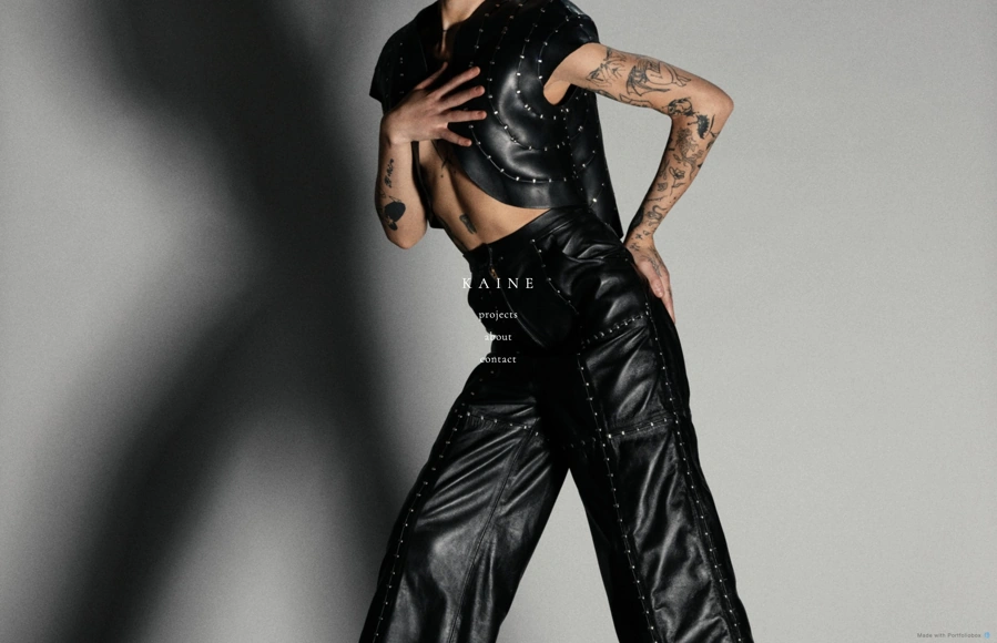 Screenshot from www.kainebautista.com