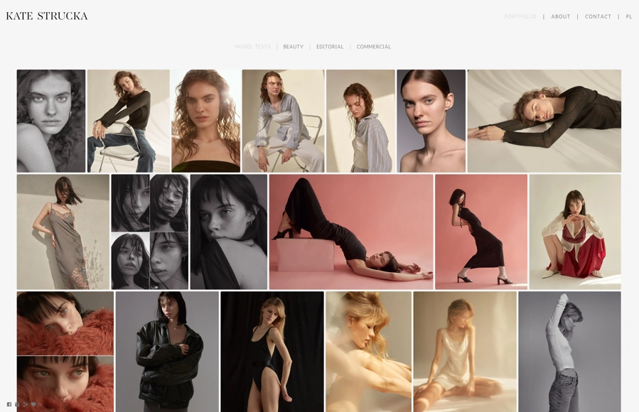 Screenshot from www.katestrucka.com