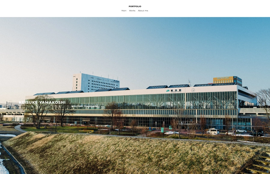 Screenshot from www.keisukeyamakoshi.com