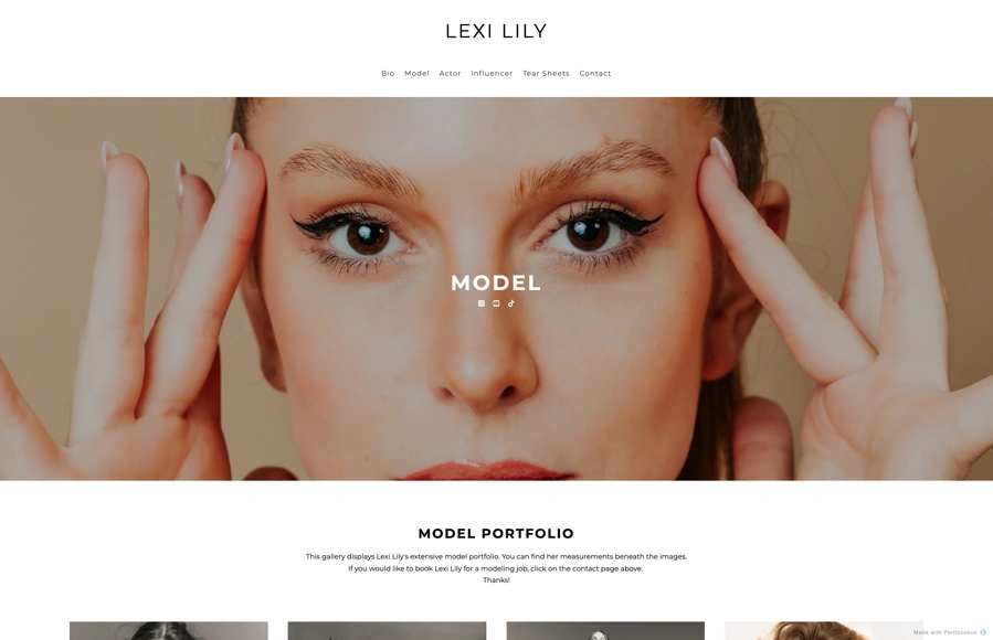 Screenshot from www.lexilily.com