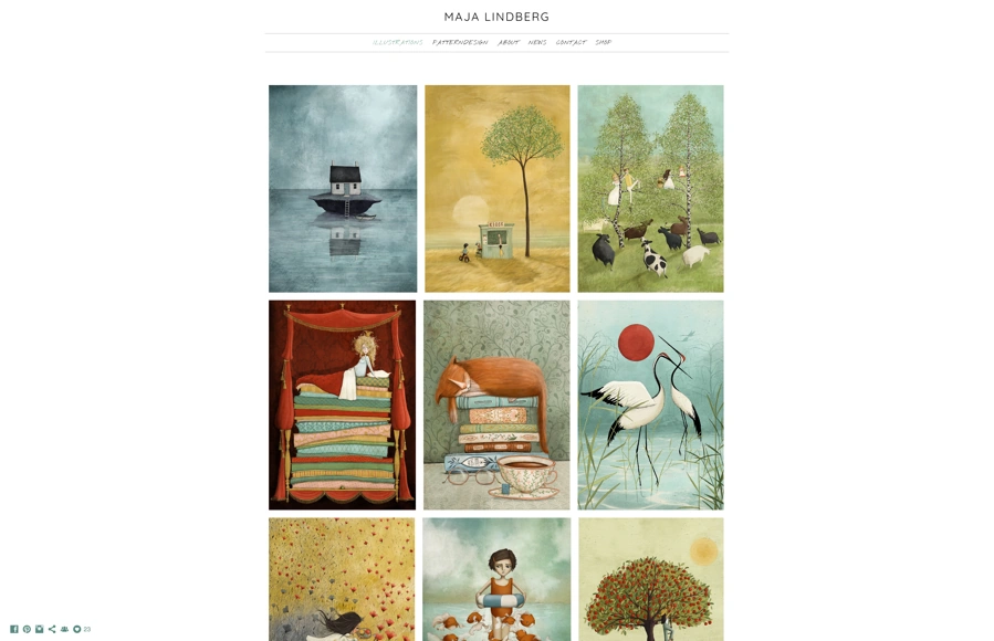 Screenshot from www.majali.se