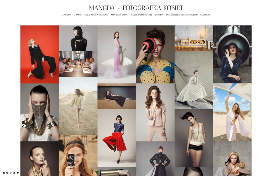 Screenshot from www.mangdastudio.com