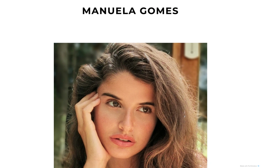 Screenshot from www.manuelavgomes.com