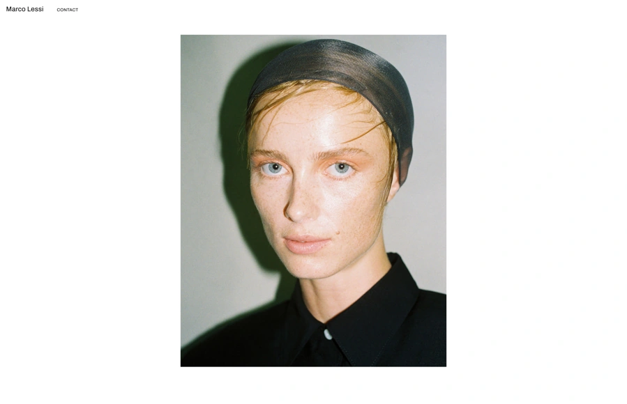 Screenshot from www.marcolessi.com