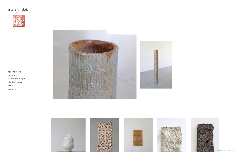 Screenshot from www.meiyart.com