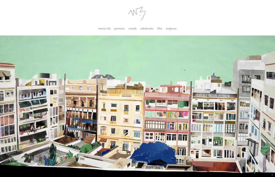 Screenshot from www.mireiavilastudio.com