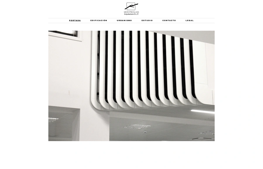 Screenshot from www.monteolivaarquitectura.com