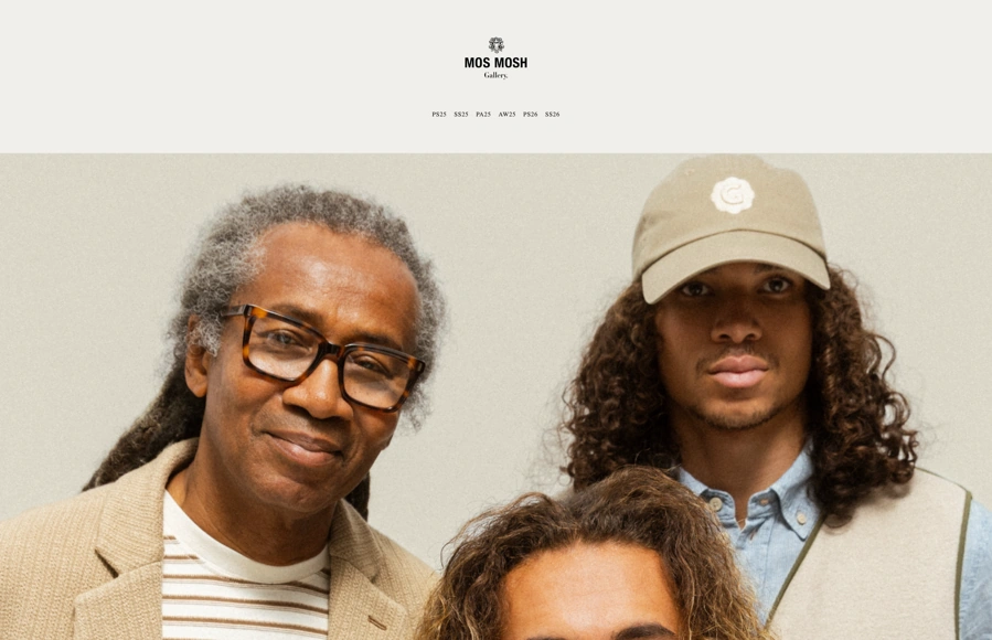 Screenshot from www.mosmoshgallery.com