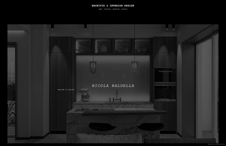 Screenshot from www.nicolabaldella.com