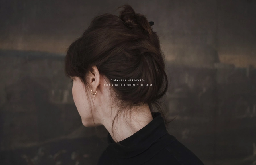 Screenshot from www.olgamarkowska.com