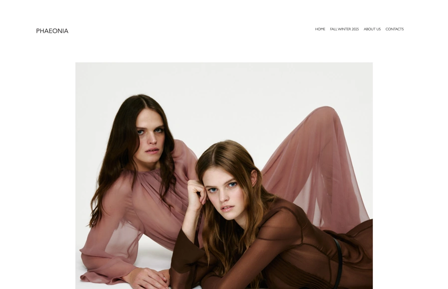 Screenshot from www.phaeonia.com