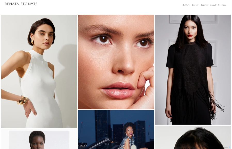 Screenshot from www.renatastonyte.com