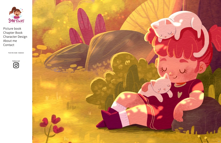 Screenshot from www.sandrafigueras.com