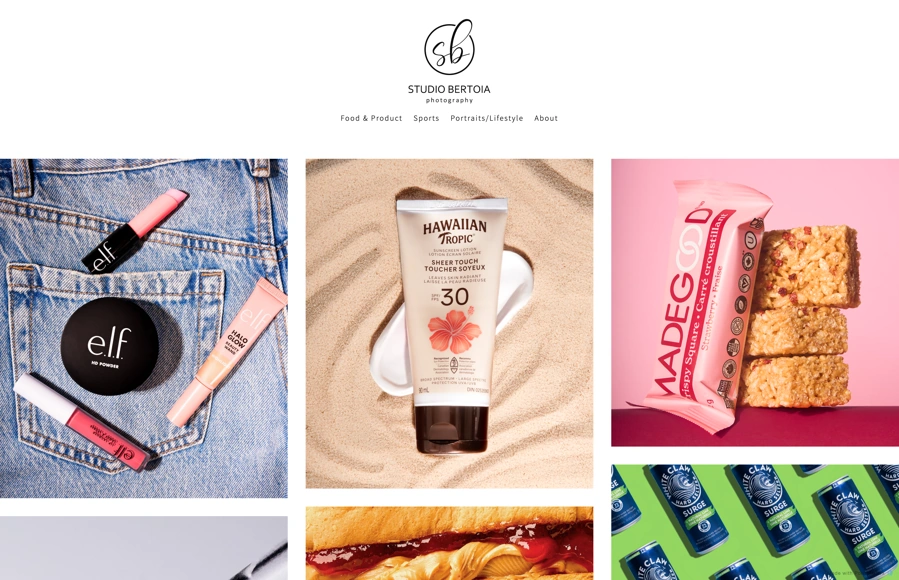 Screenshot from www.studiobertoia.com