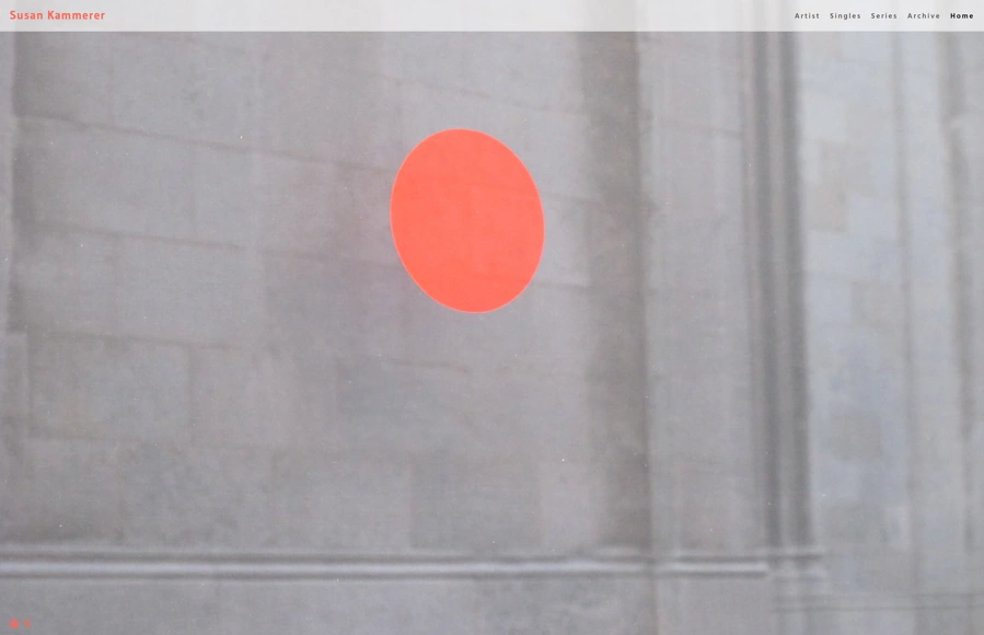Screenshot from www.susankammerer.com