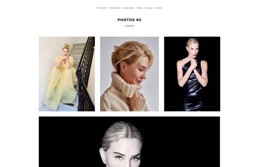 Screenshot from www.susieskye.com