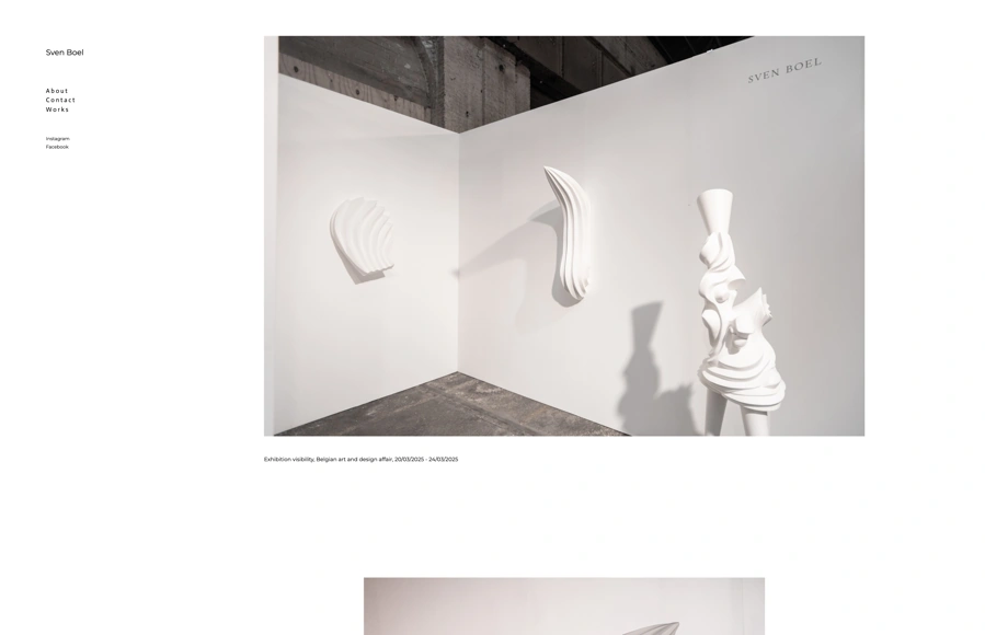 Screenshot from www.svenboel.com