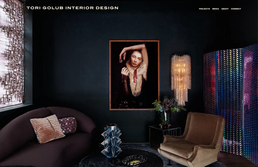 Screenshot from www.torigolubinteriors.com
