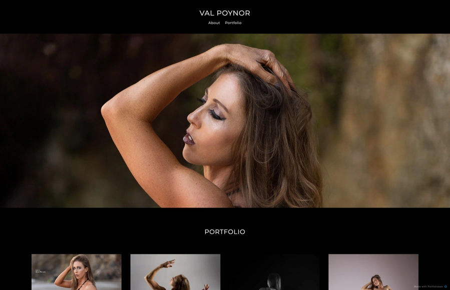 Screenshot from www.valpoynor.com