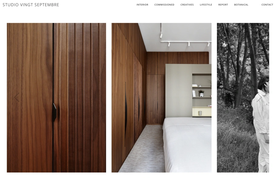 Screenshot from www.vingtseptembre.com