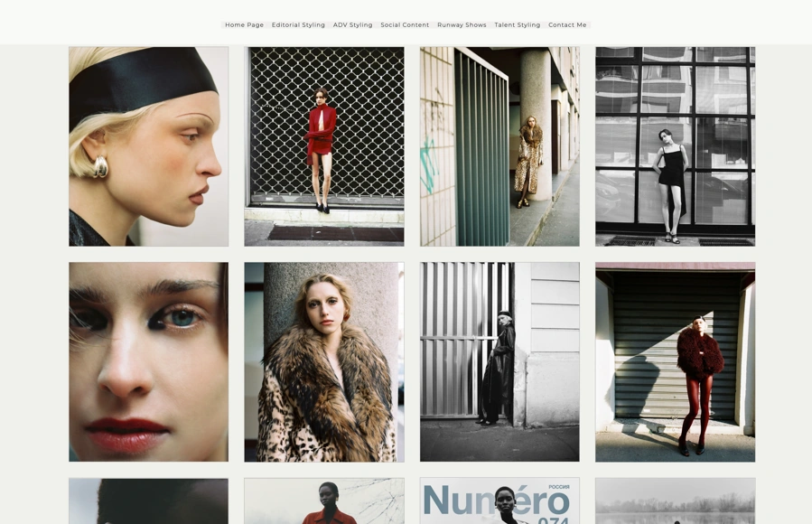 Screenshot from www.viscontimarco.com